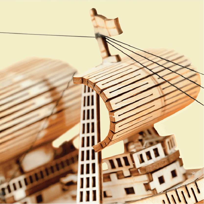 DIY Wooden Sailing Ship - Image 2