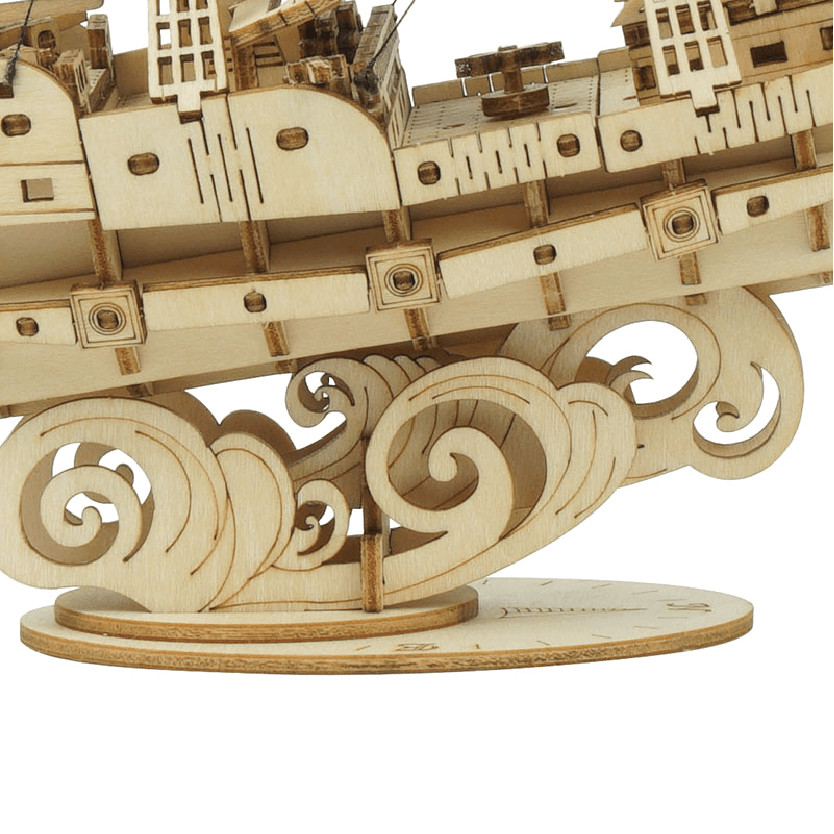 DIY Wooden Sailing Ship - Image 4