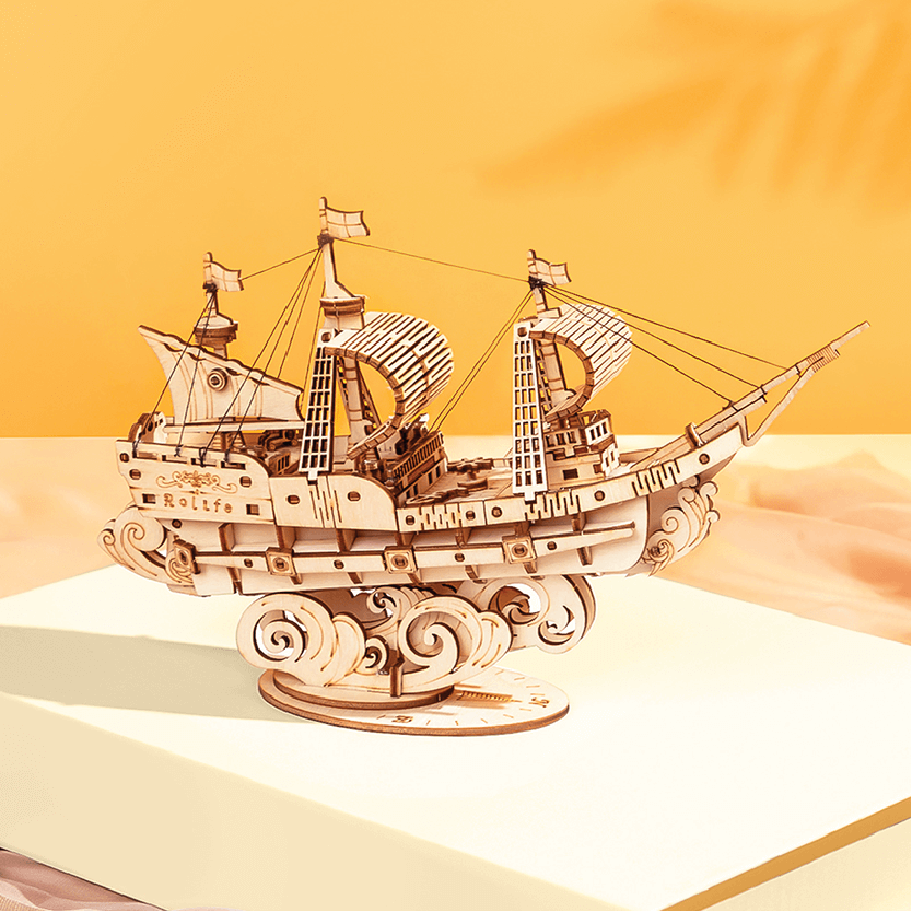 DIY Wooden Sailing Ship