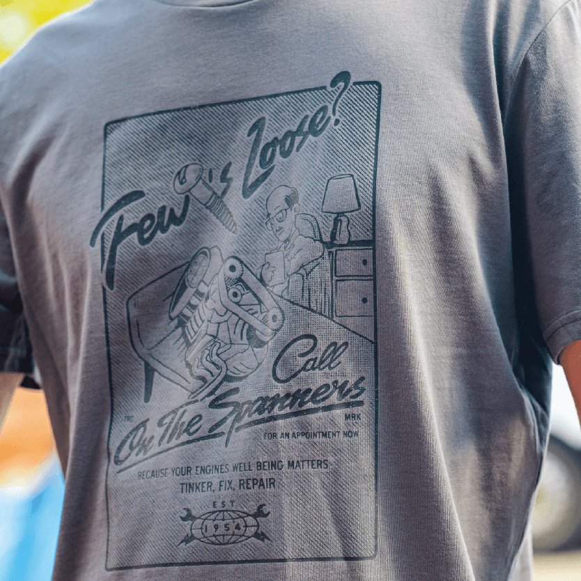 The Shrink Tee in Charcoal - Image 3