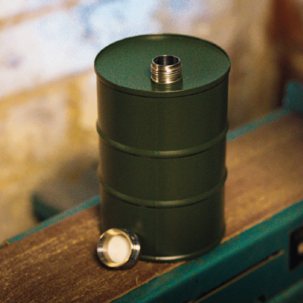 Oil Drum Hip Flask