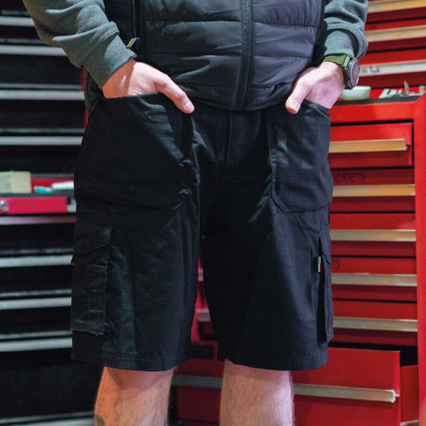 Tuff Stuff Work Shorts - Black