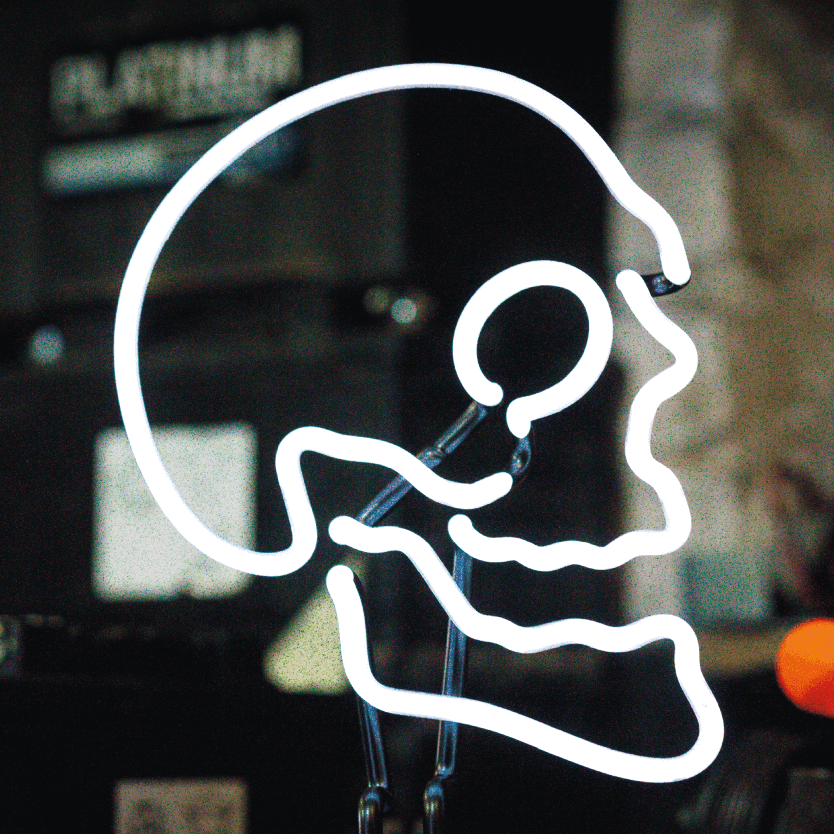 SKULL - Neon Sign - Image 3