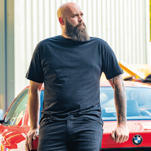 The Plain Tee in Black