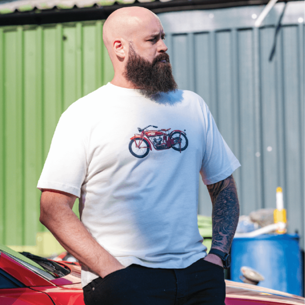 Indiana Tee in Bone