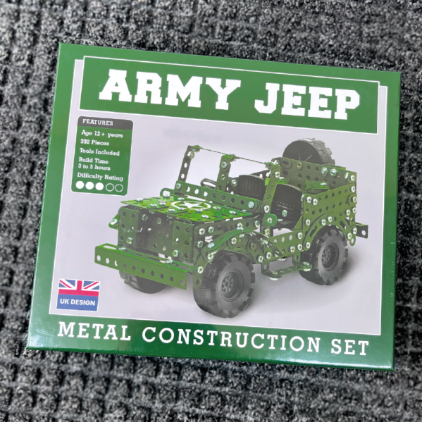 Army Jeep Construction Set